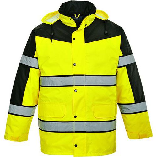 Reflexn nepromokav bunda Classic Hi-Vis, lut, vel. 3XL