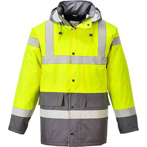 Reflexn nepromokav bunda Contrast Traffic Hi-Vis, lut/ed,