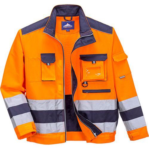 Reflexn bunda Lillie Hi-Vis, oranov/modr, vel. XL