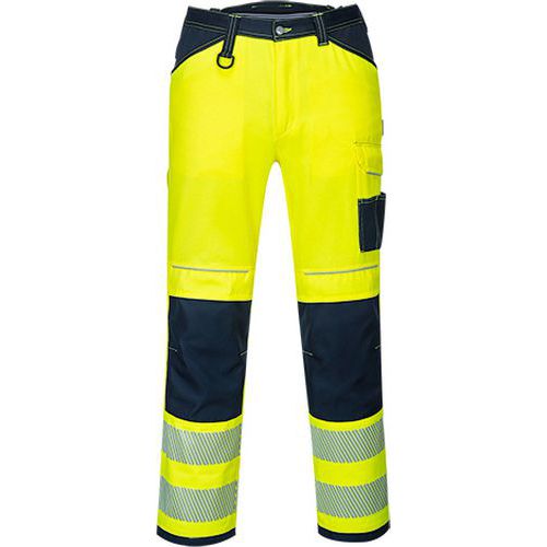 Reflexn kalhoty PW3 Hi-Vis, modr/lut, vel. 60