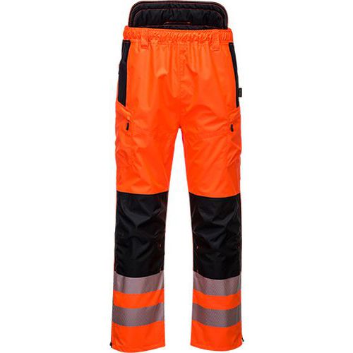 Reflexn kalhoty PW3 Extreme Hi-Vis, ern/oranov, vel. S