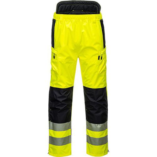 Reflexn kalhoty PW3 Extreme Hi-Vis, ern/lut, vel. 3XL