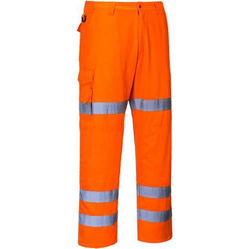 Reflexn kalhoty Three Band Combat Hi-Vis, oranov, vel. M