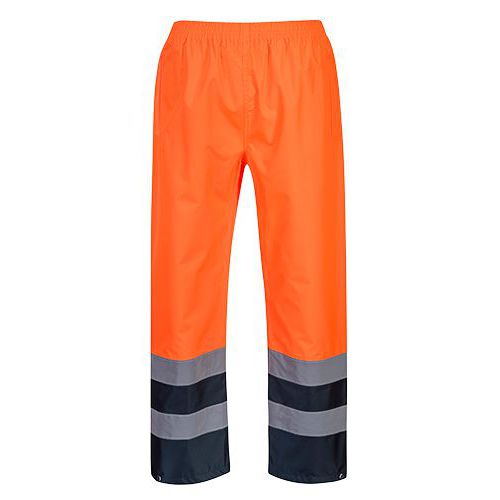 Reflexn kalhoty Duo Hi-Vis, modr/oranov, vel. M