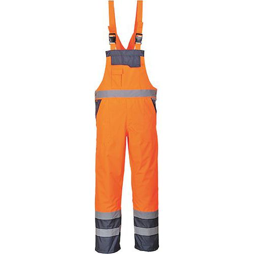 Reflexn kalhoty Water Hi-Vis s laclem, modr/oranov, vel. XL