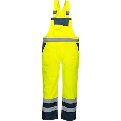 Reflexn kalhoty Water Hi-Vis s laclem, modr/lut, vel. L