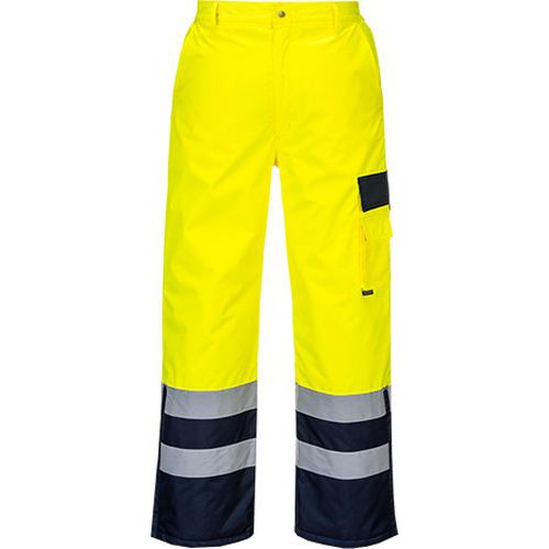 Reflexní kalhoty Contrast Hi-Vis, modré/žluté