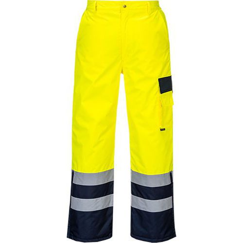 Reflexn kalhoty Contrast Hi-Vis, modr/lut, vel. L