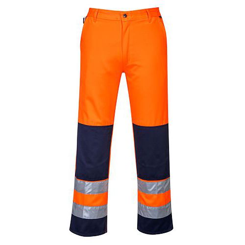 Reflexn kalhoty Seville Hi-Vis, modr/oranov, vel. XL