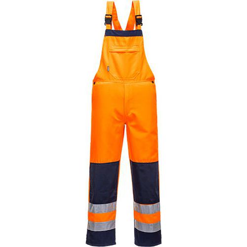 Reflexn kalhoty Girona Hi-Vis s laclem, modr/oranov, vel. XL