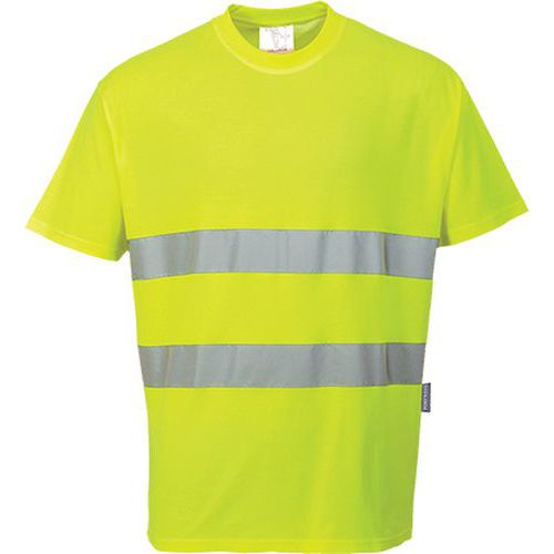 Reflexn triko s krtkm rukvem Comfort Hi-Vis, lut, vel. 4X