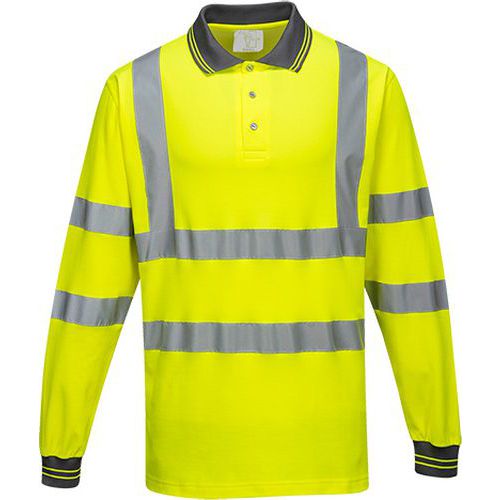 Reflexn polokoile s dlouhm rukvem Cotton Comfort Plus Hi-Vis