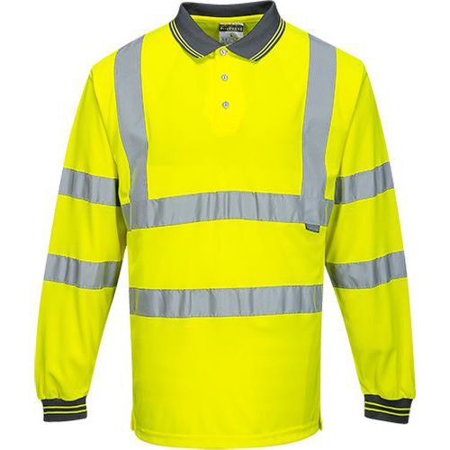 Reflexn polokoile s dlouhm rukvem Hi-Vis, lut, vel. 5XL