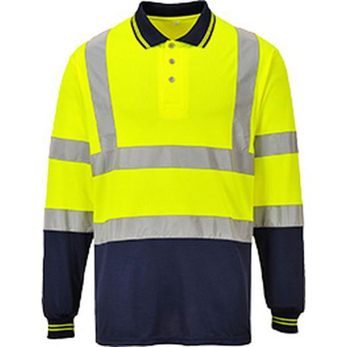 Reflexn polokoile s dlouhm rukvem Plus Hi-Vis, lut/modr,