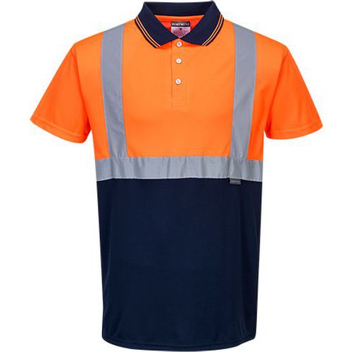 Reflexn polokoile s krtkm rukvem Two-Tone Hi-Vis, oranov/