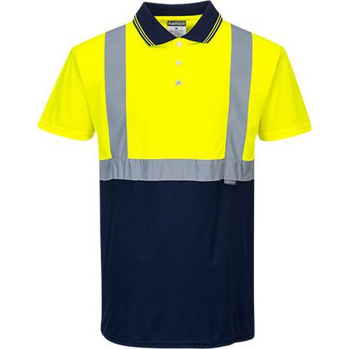 Reflexn polokoile s krtkm rukvem Two-Tone Hi-Vis, lut/mod