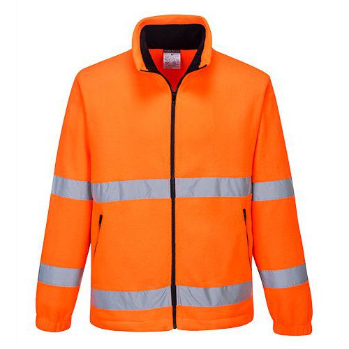 Reflexn fleecov bunda Essential Hi-Vis, oranov, vel. XL