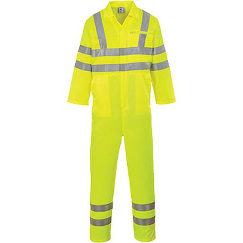 Reflexn pracovn kombinza Hi-Vis, lut, vel. S