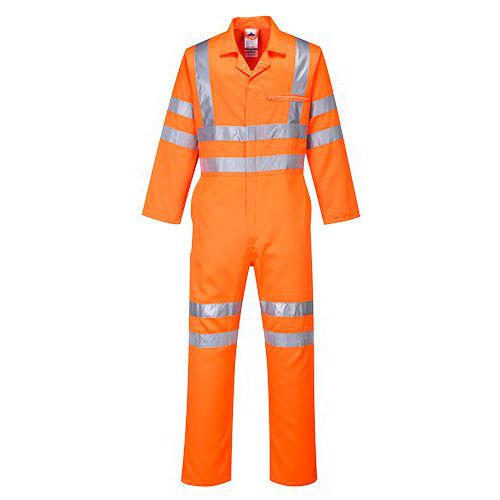 Reflexn pracovn kombinza RIS Hi-Vis, oranov, vel. XL