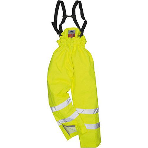 Zateplen kalhoty Bizflame Rain Hi-Vis Antistatic FR, lut, vel