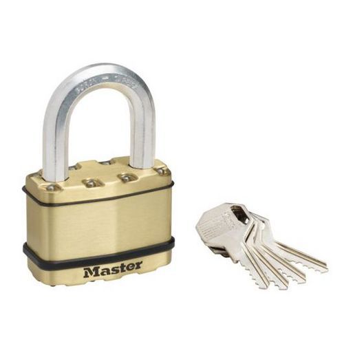 Mosazn visac zmek Master Lock Excell 45mm vka tmenu 38mm