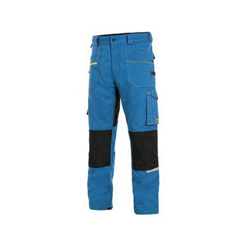 Kalhoty CXS STRETCH, 170-176cm, pnsk, stedn modr-ern, vel - Kliknutm na obrzek zavete