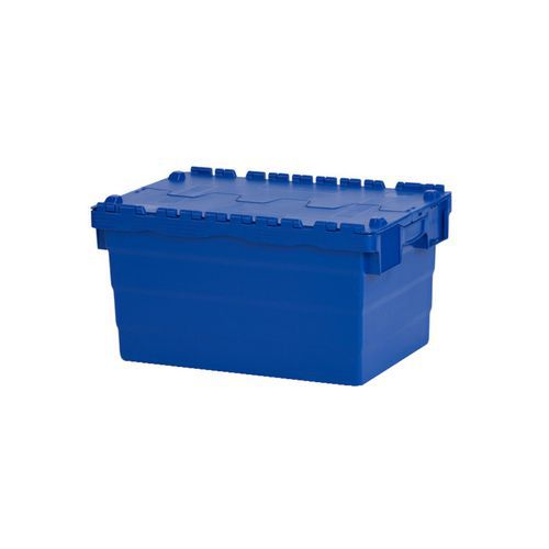 Plastov pepravn box ALC s vkem, modr, 60 l