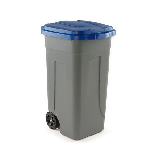 Plastov popelnice Cheriff na tdn odpad, 100 l, ed/modr - Kliknutm na obrzek zavete
