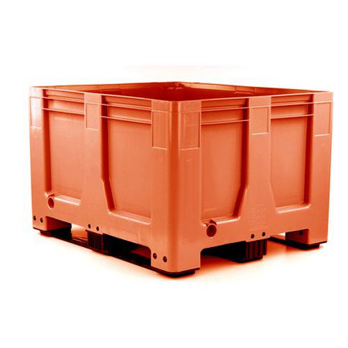 Paletov kontejner MaxiLog, 3 liiny, 610 l, oranov