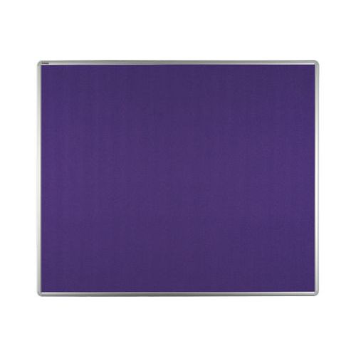 Textiln oboustrann paravn ekoTAB 90 x 120 cm, fialov