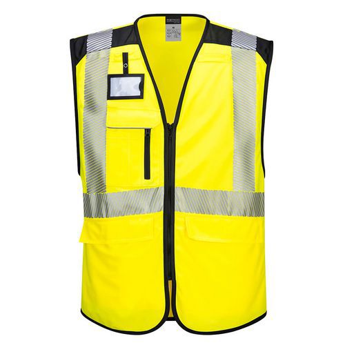 PW3 vesta Executive Hi-Vis, ern/lut, vel. XXL