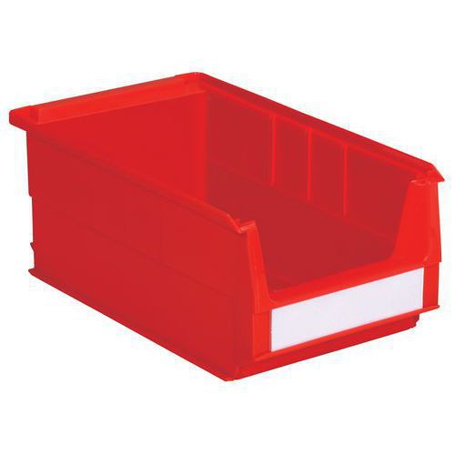 Plastov box s pepkami 14,5 x 21 x 35 cm, erven