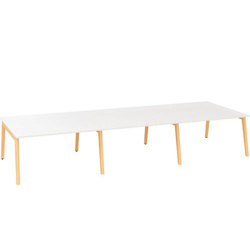 Kancelsk stl Bench Alfa Root, 420 x 160 x 74,2 cm, bl