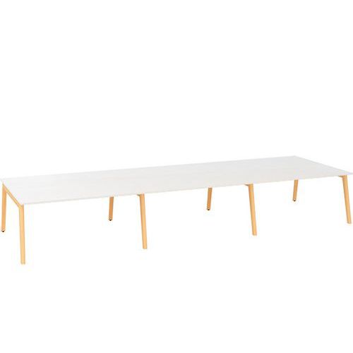 Kancelsk stl Bench Alfa Root, 480 x 160 x 74,2 cm, bl