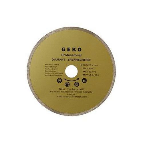 Kotou diamantov ezn, 180x25,4mm GEKO