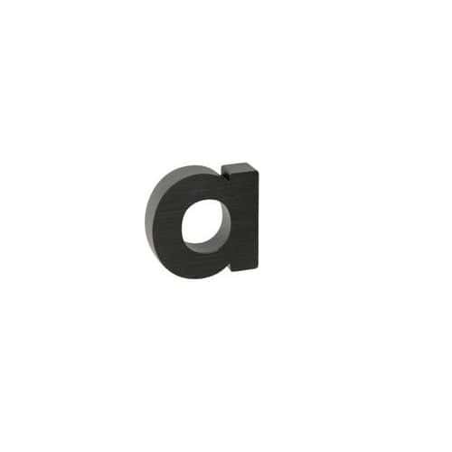 Hlinkov slo v 3D proveden s brouenm povrchem, znak "A", 
