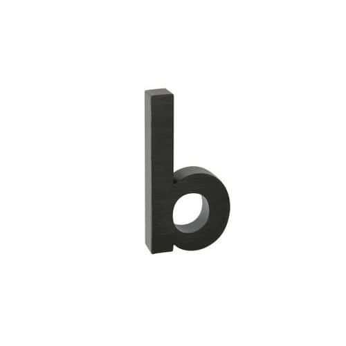 Hlinkov slo v 3D proveden s brouenm povrchem, znak "B", 